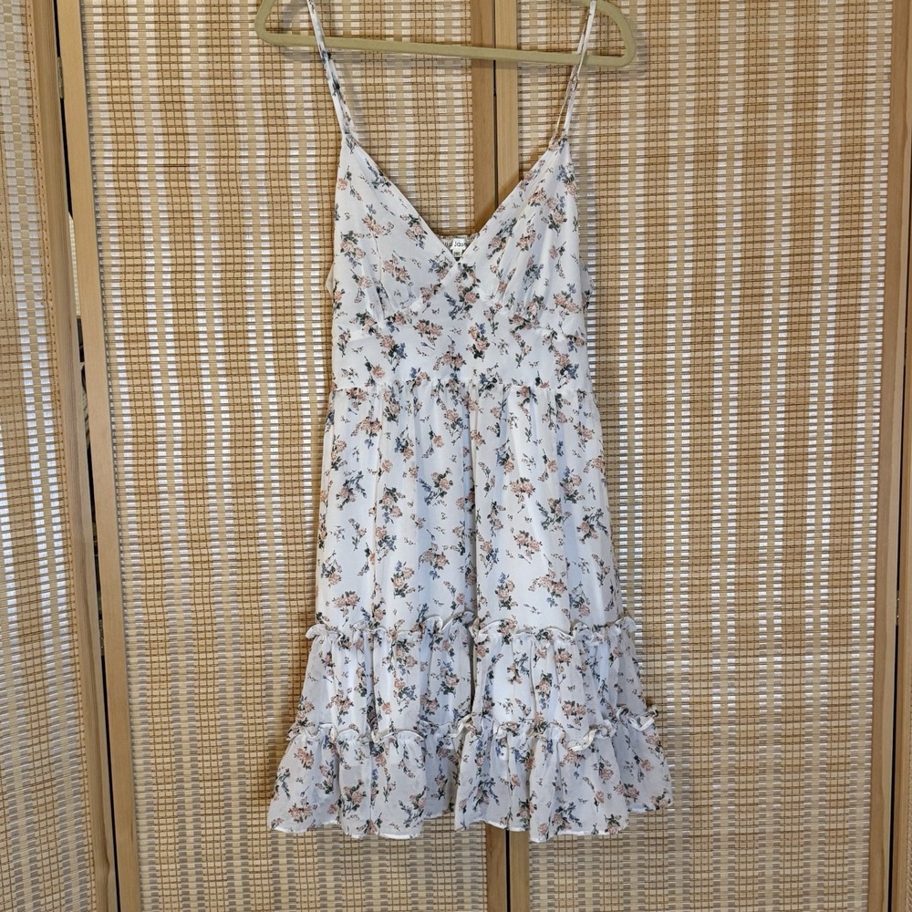 Wild Jasmine Womens 2X Dress Floral Sleeveless Fit Flare Midi Cottagecore Fairy